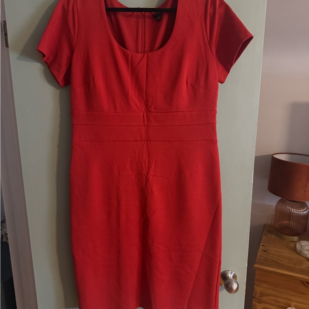 Elegant Red Women's Dress